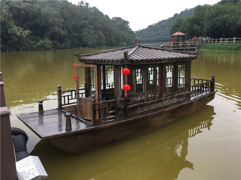 6米仿古全封闭画舫船