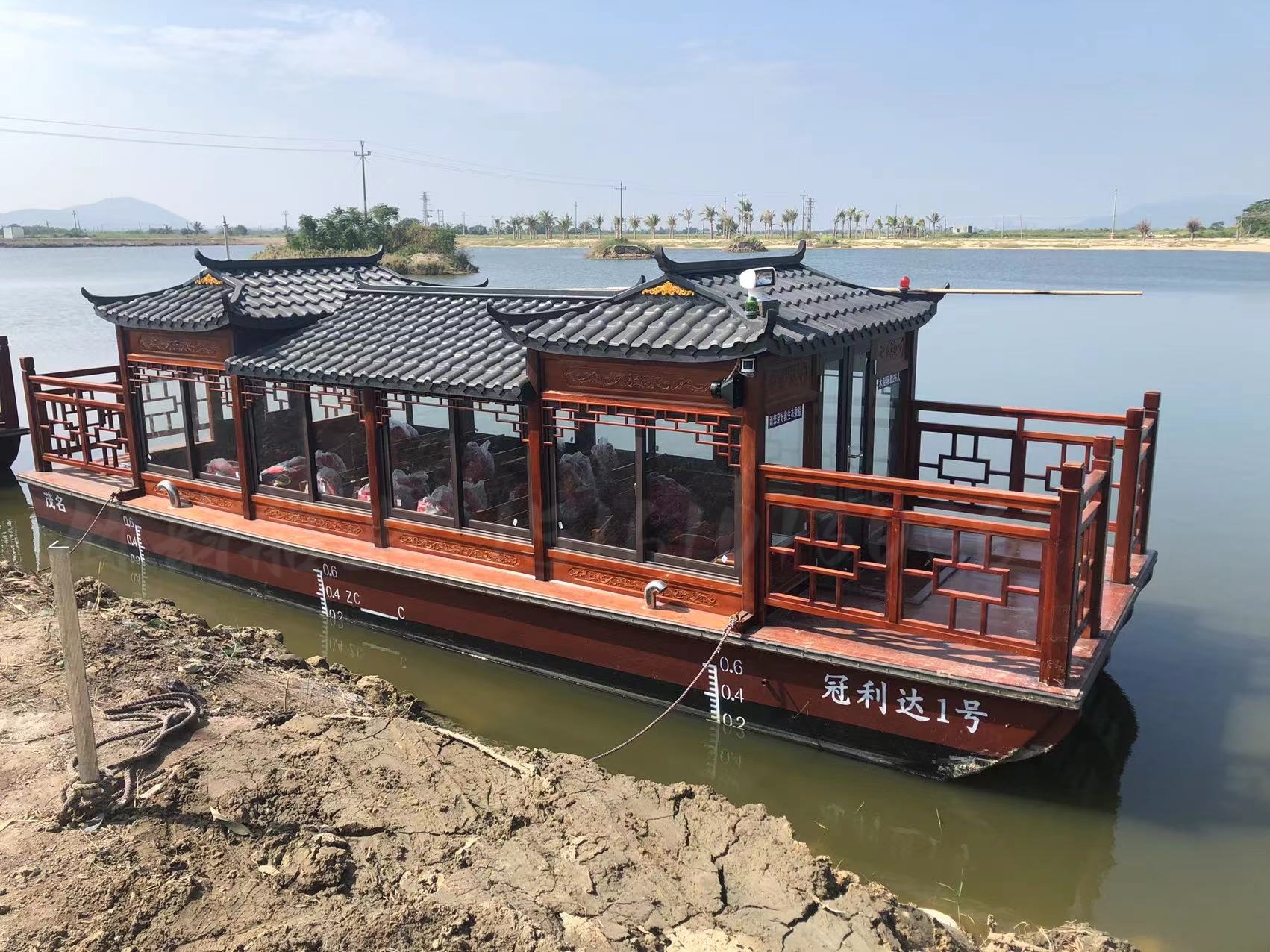 10米广东茂名船检画舫船