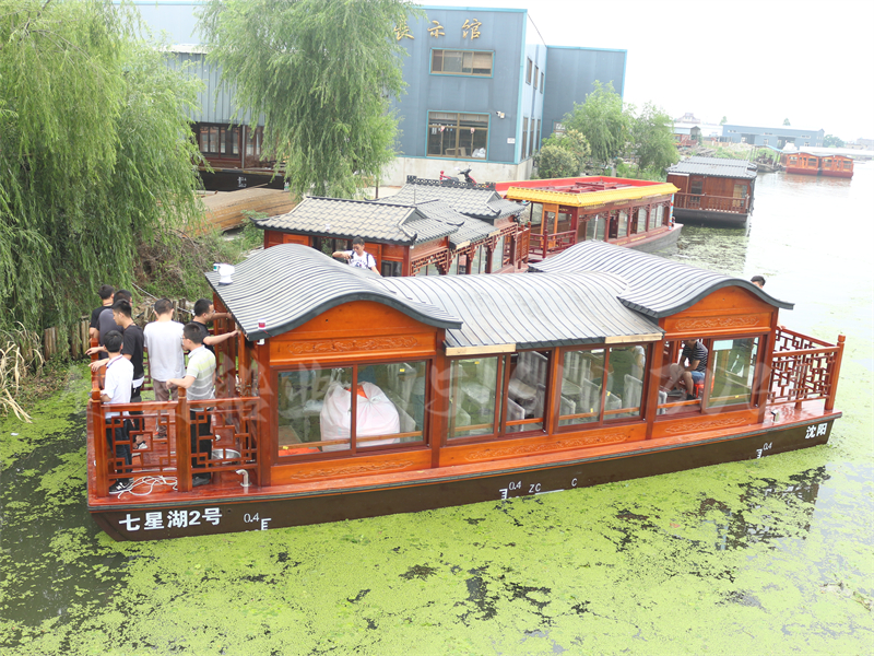 12m船检电动画舫船