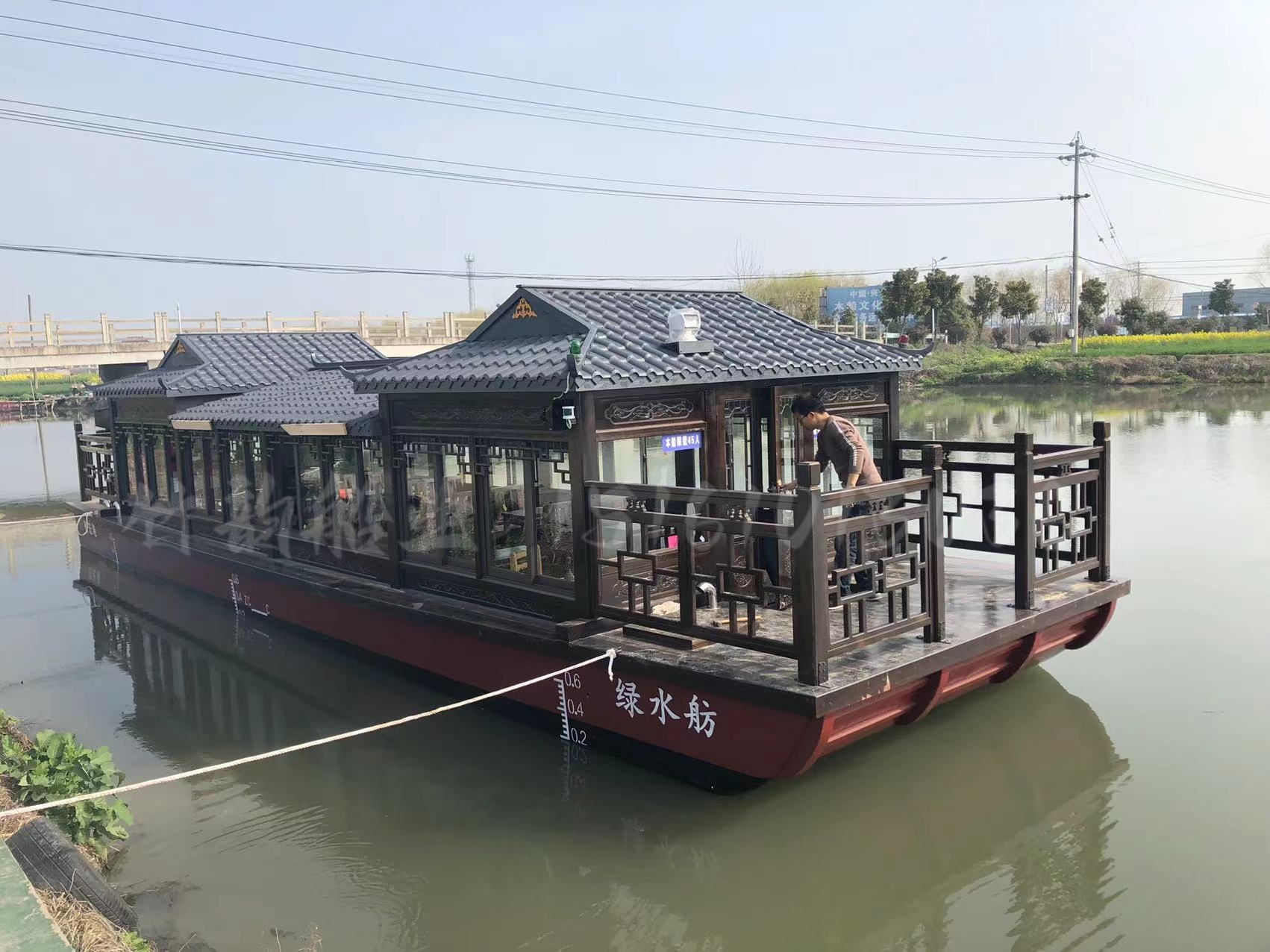 14m大型船检画舫船