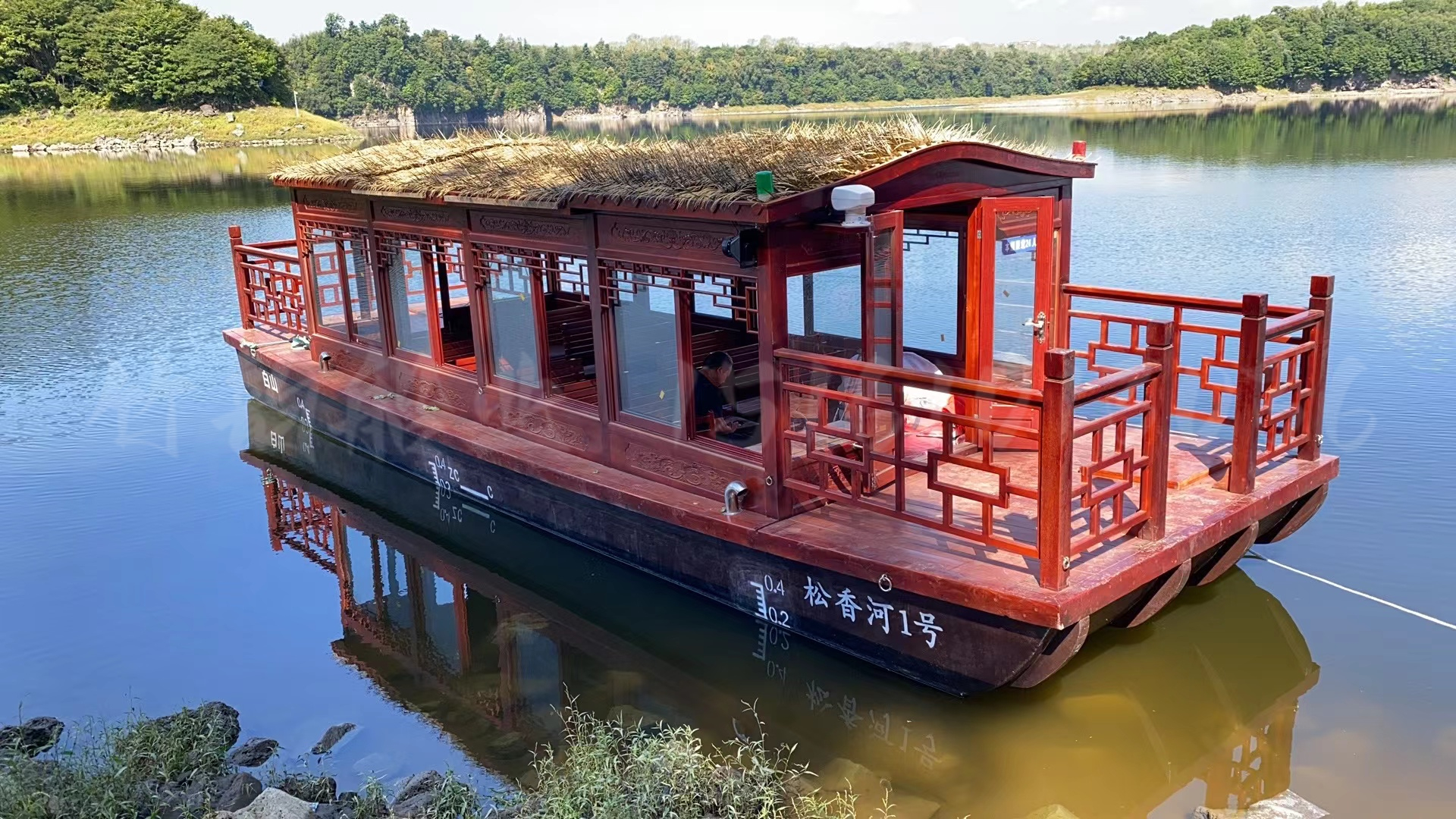 白山10米船检画舫船