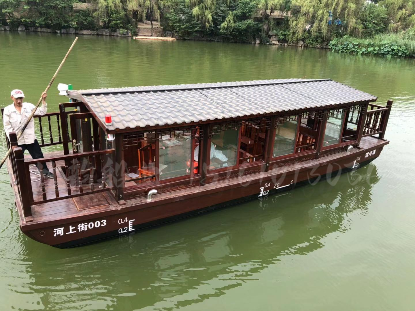 10米定制船检画舫船