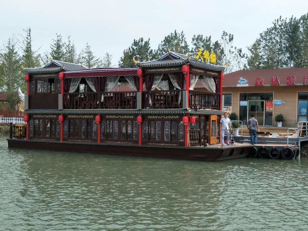 18m双层画舫餐饮船