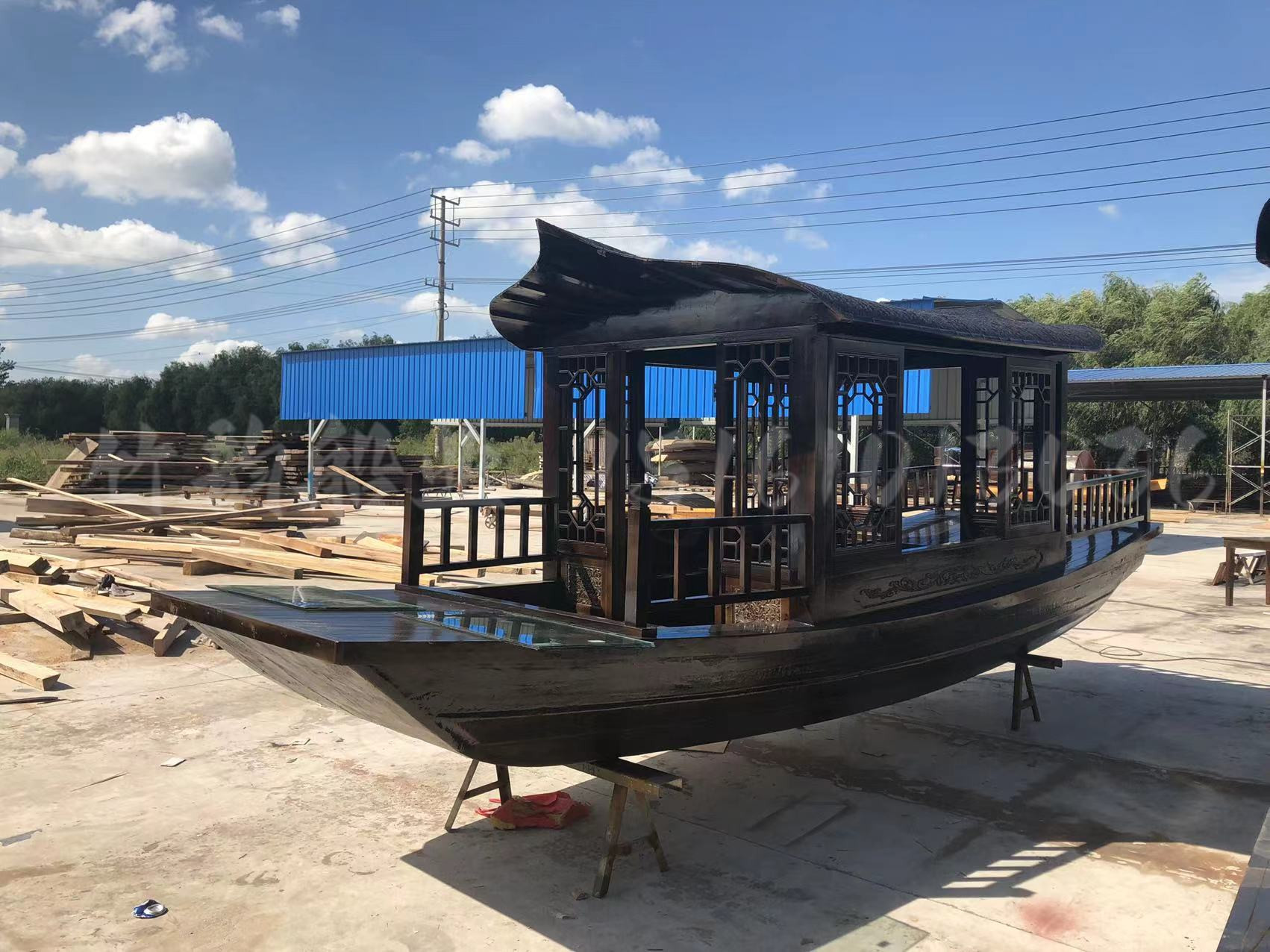 6.5m桂满陇室内餐饮船