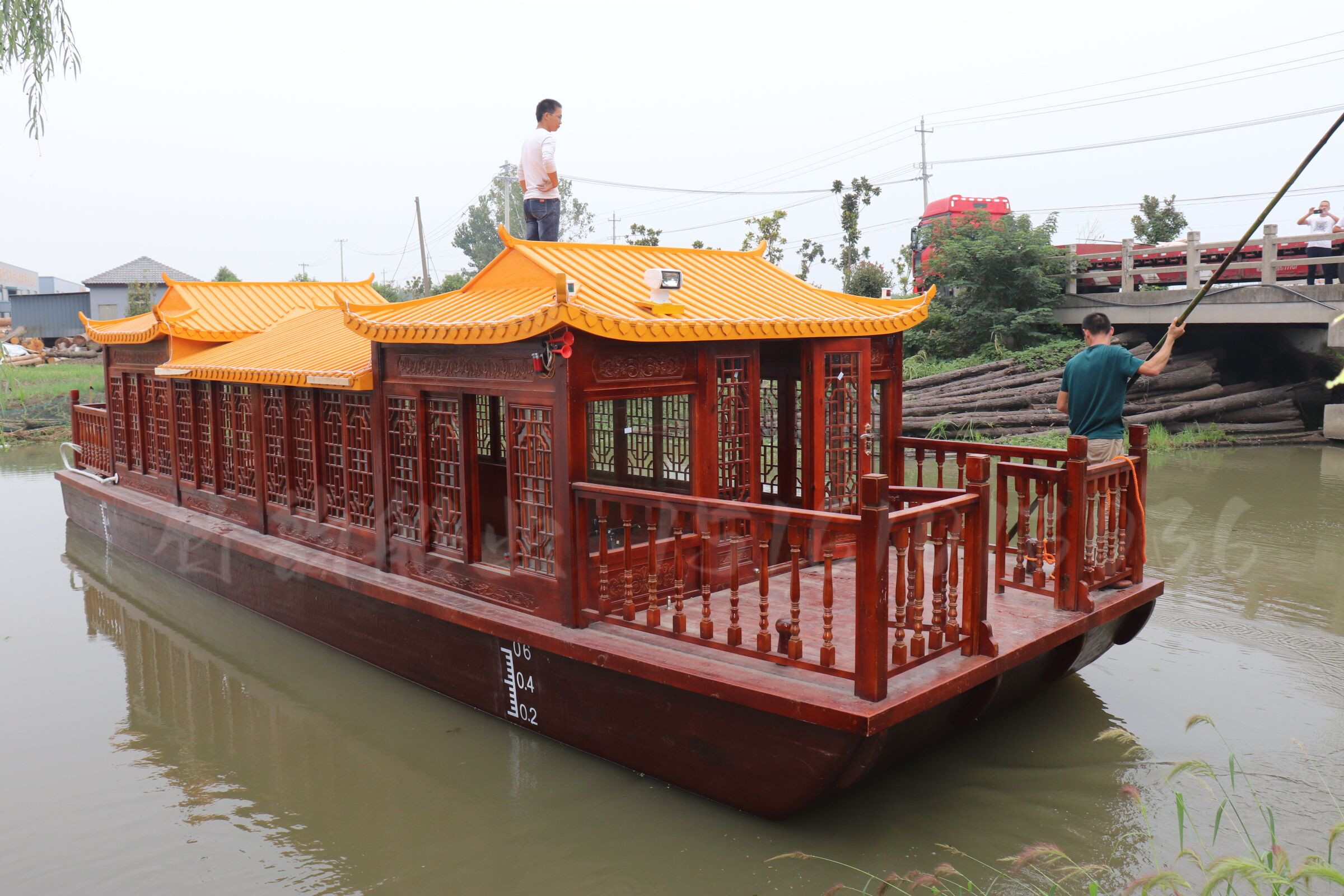 12米船检画舫船