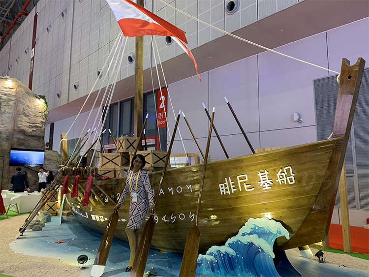 8m欧式景观帆船