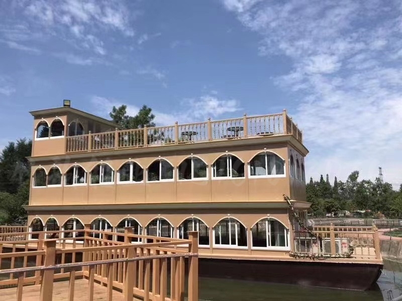 20m欧式三层餐饮画舫船