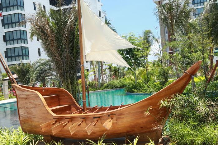 5.5m景观海盗帆船