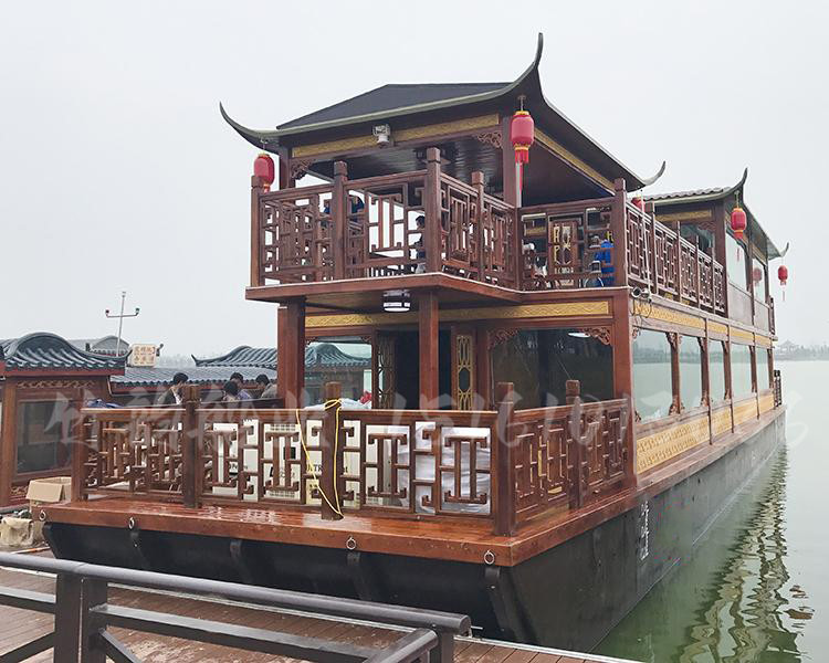 24米大型双层豪华商务接待画舫游船