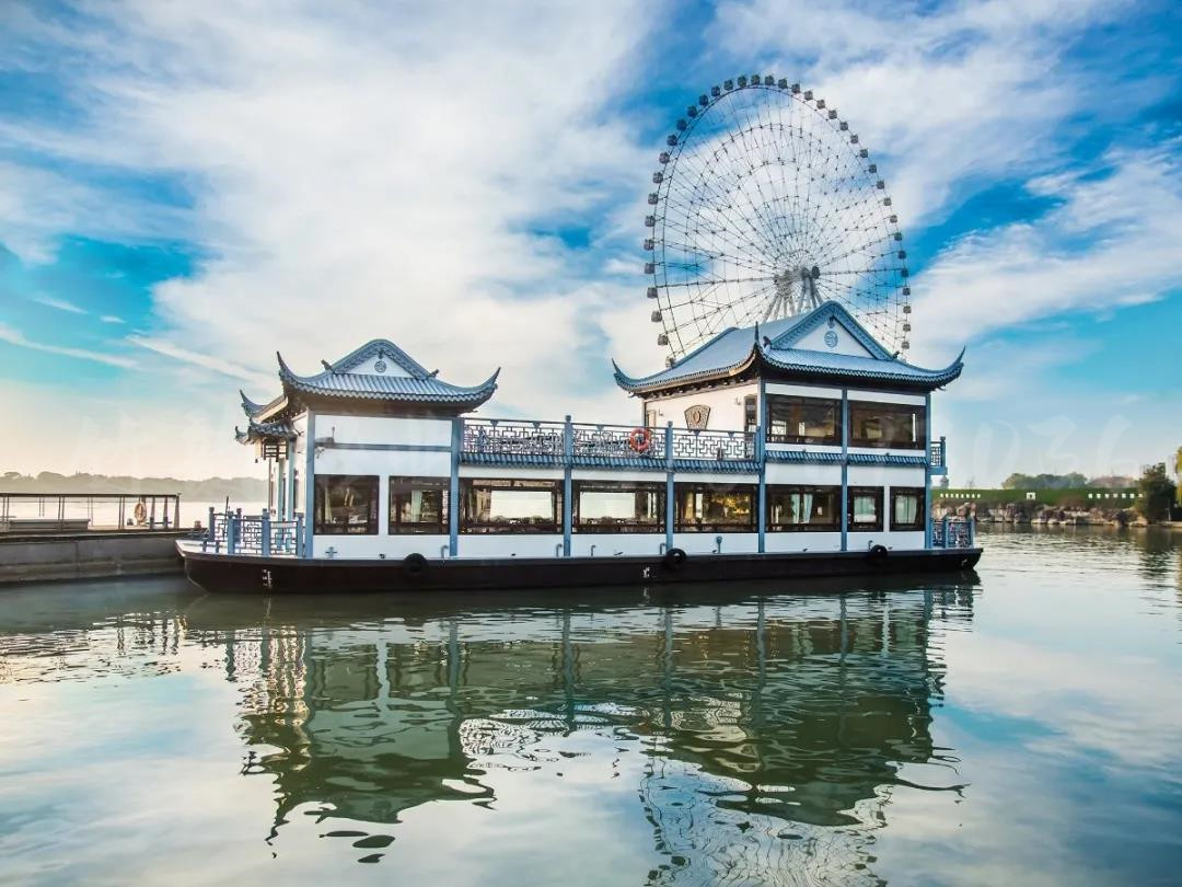 20米徽派双层画舫观光船